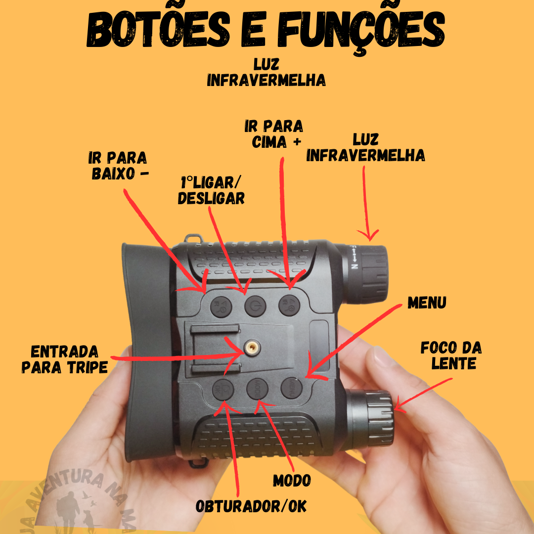 ÓCULOS DE VISÃO NOTURNA NV8160