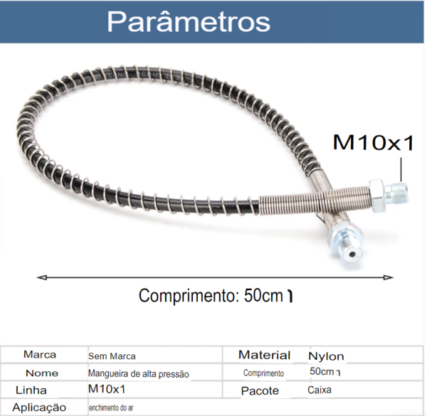 MANGUEIRA DE NYLON PARA BOMBA PCP DE ALTA PREÇÂO - Image 4