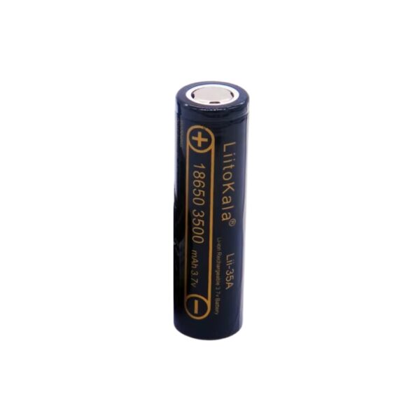 Bateria LiitoKala Recarregável 18650, 3500mAh, 3.7V